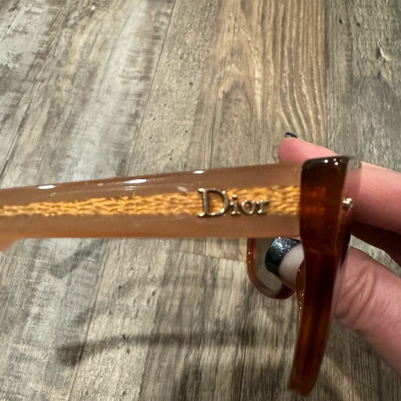 Dior cat eye sunglasses neutral brown - Picture 8 of 9